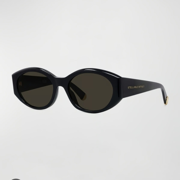 Stella McCartney Dark Oval Sunglasses, SC40077i, 54-18 140 - Picture 1 of 8